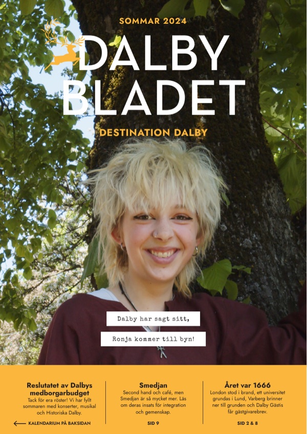 Dalbybladet Sommar 2024 - framsida