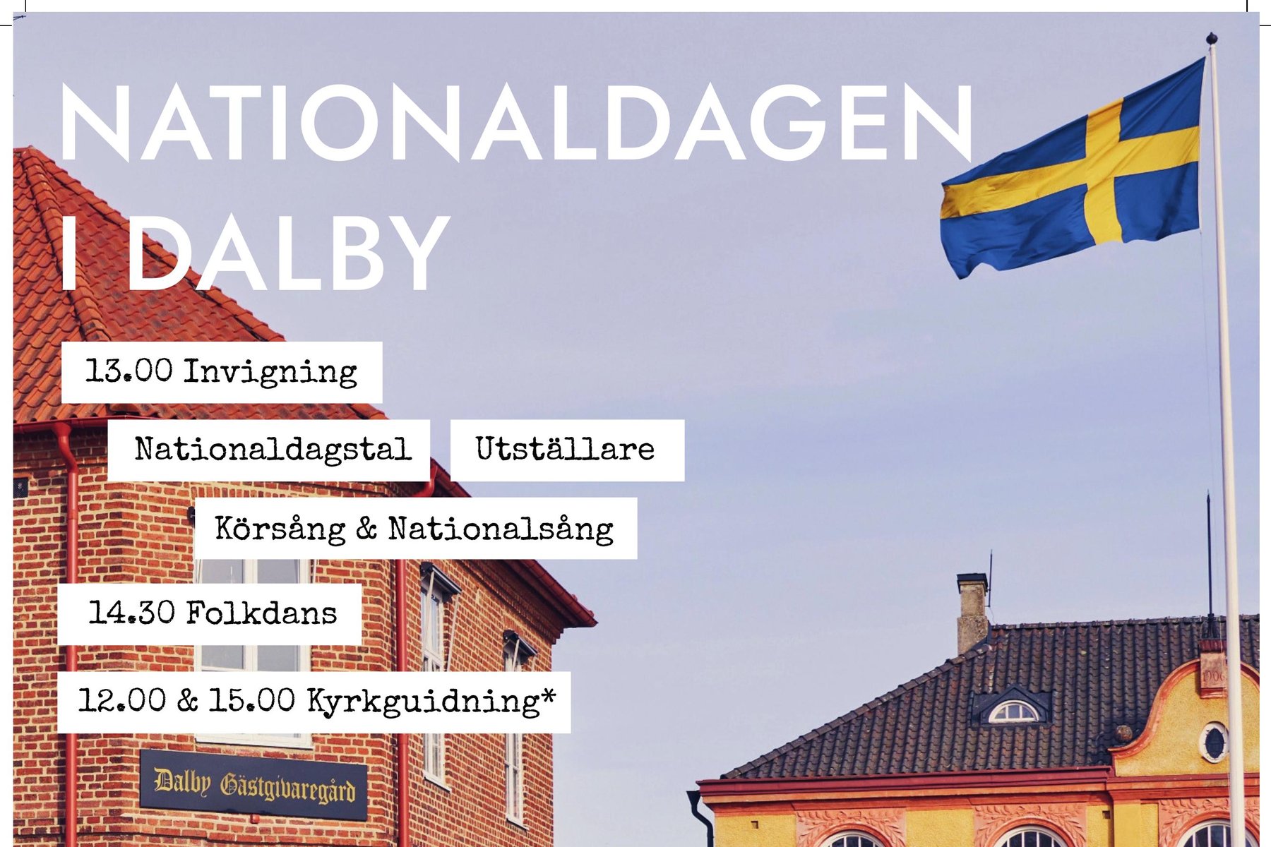 Nationaldagen i Dalby